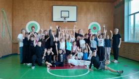 Веселые старты "Вместе с папой"